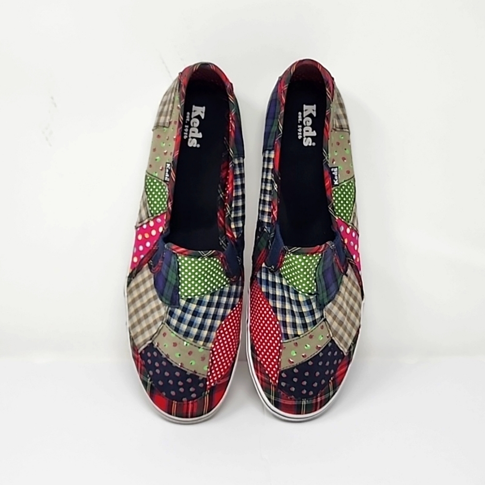 Keds Patchwork Slip-ons 10